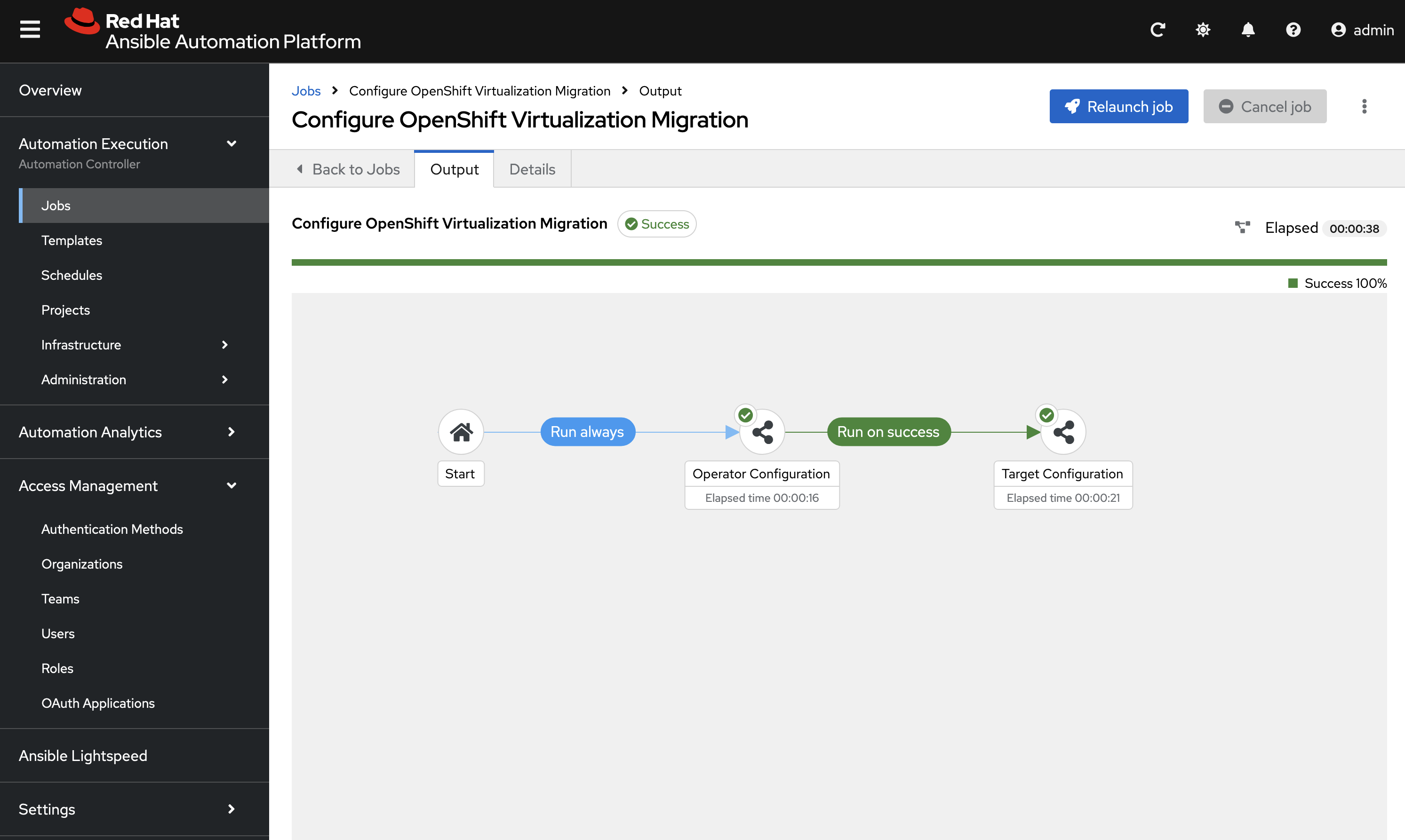 Configure OpenShift Virtualization Migration Workflow